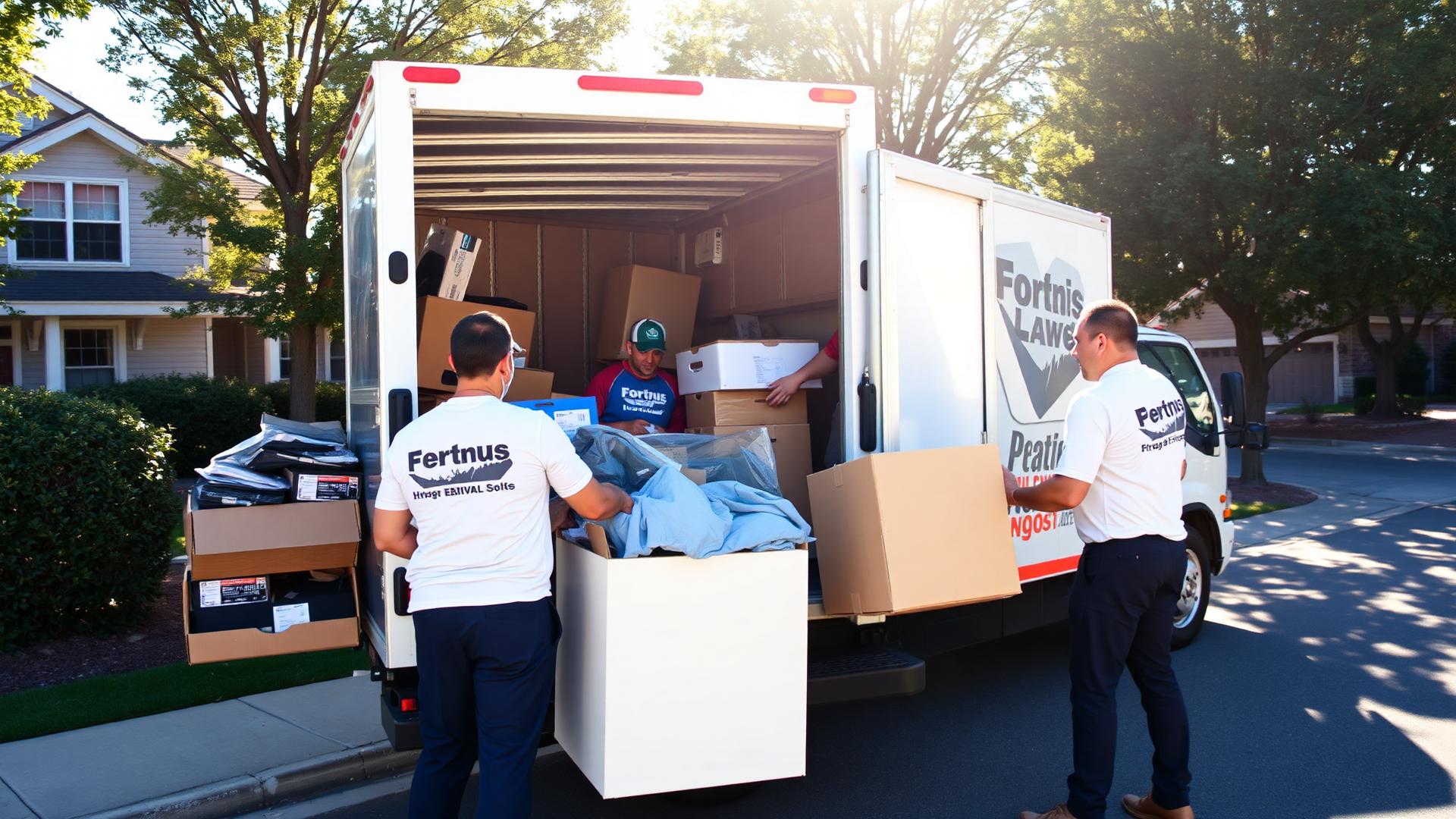 Five Star Junk Removal team at work